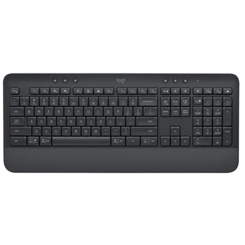 Components - Logitech Signature K650 Graphite Wireless Full-Size Shortcut Key Keyboard