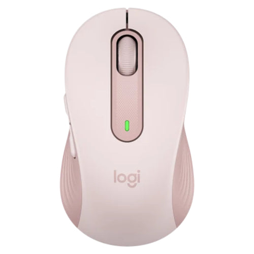 Components - Logitech Signature M650 Wireless Mouse Rose Bluetooth Silent Clicks Side Buttons Comfort Shape 24-Month Battery Life Medium Size