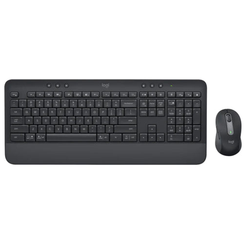 Components - Logitech Signature MK650 Wireless Desktop Kit Ultra-Secure Connectivity 24-month Mouse 36-month Keyboard