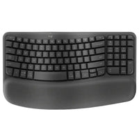 Wave Keys Wireless Ergo Keyboard Black Bluetooth 3Yr Battery Connectivity Keyboard