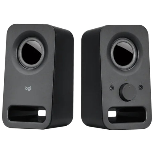 Logitech - Logitech Z150 3W Black 2.0 Ch Multimedia Speakers