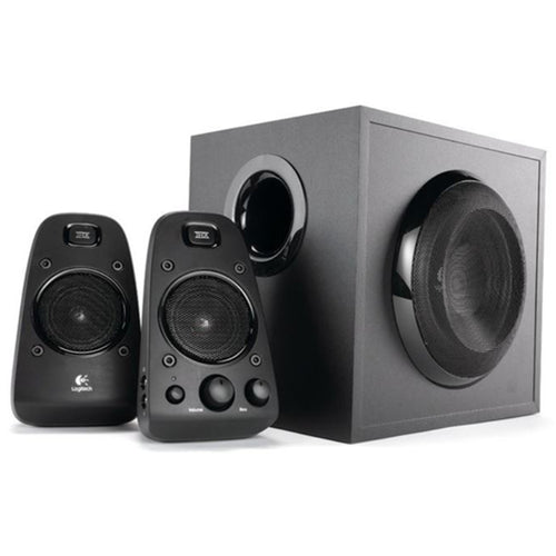 Logitech - Logitech Z623 2.1 Channel 200W THX Certified Multimedia Speakers