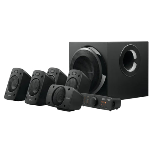 Logitech - Logitech Z906 5.1 Ch 500W Surround Sound Multimedia Speakers