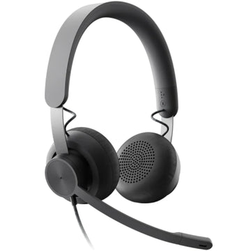 Zone Wired Headset (UC) Business for Microsoft Teams, 40mm Audio, Noise Cancelling, USB Type-C/A