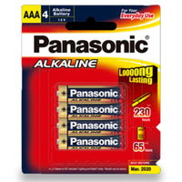 AAA Alkaline Battery 4 Pack