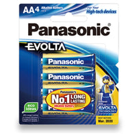 Evolta AA Alkaline Battery 4 Pack