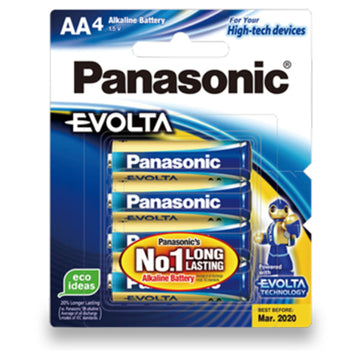 Evolta AA Alkaline Battery 4 Pack