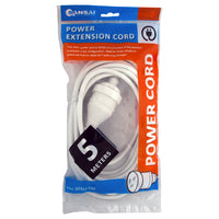 5 Meter Power Extension Lead with 240V 10A Cable