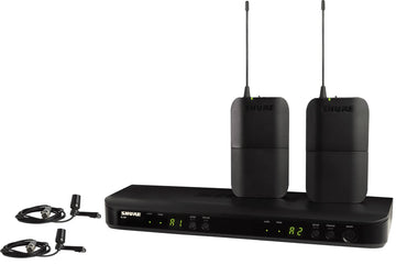 BLX188 Dual Lapel Wireless System with BLX Receiver, Body Pack Transmitter, 2 Lapel Microphones