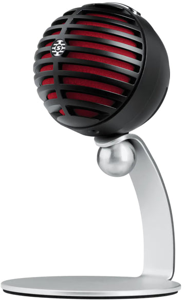 MV5-B-DIG USB Condenser Recording Microphone for Vocals/Acoustic Guitar, Built-in DSP, Cardioid - 48 kHz / 24-Bit Audio, USB/Lightning Connection, Tabletop Stand