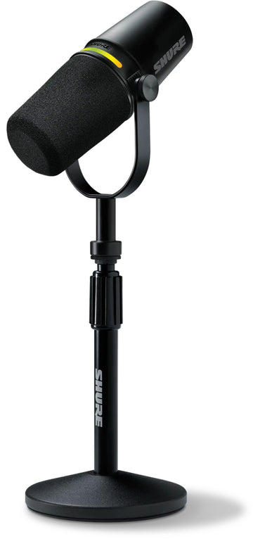 MV7 Podcast Recording Kit Hybrid USB-C/XLR Voice Isolation Cardioid Microphone & Stand