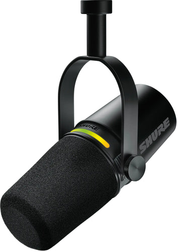 shure - Shure MV7+K Podcast Recording Kit Adjustable Yoke USB XLR Hybrid Cardioid Microphone