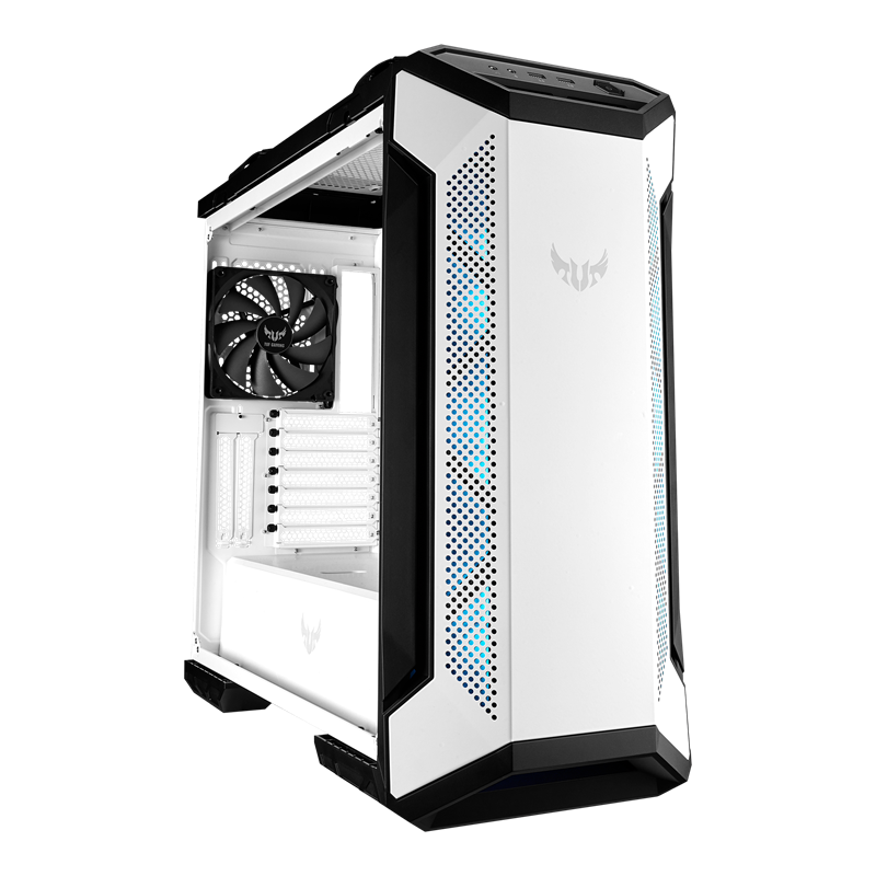 TUF Gaming GT501 White EATX Mid-Tower Case RGB Fan 140mm USB 3.1 Gen 1