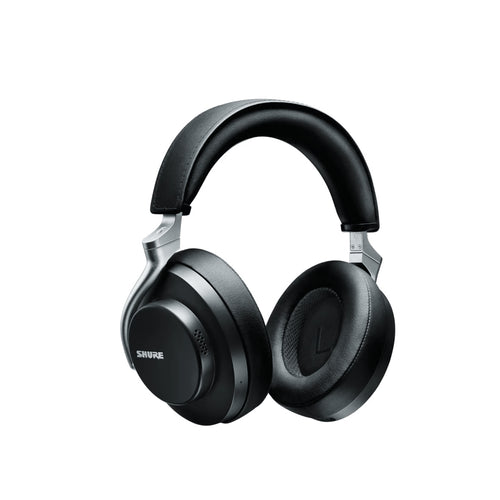 shure - Shure Aonic 50 Wireless Noise Cancelling Headphones Black Bluetooth 5.0
