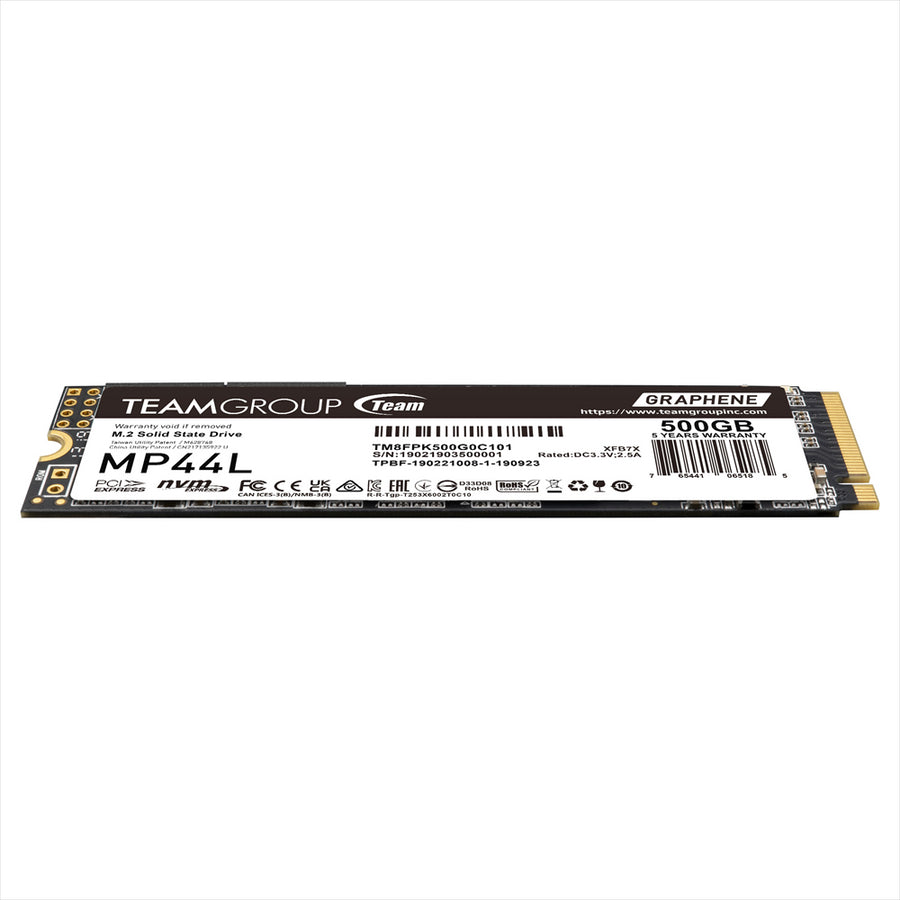 M.2-2280 PCI-E Gen4x4 500GB SSD