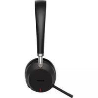 Black USB-A Phone Headset with Charging Stand