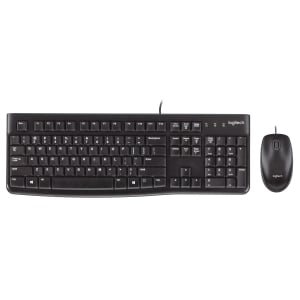 Corded USB Desktop Keyboard and Mouse Combo