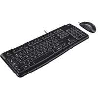 Corded USB Desktop Keyboard and Mouse Combo