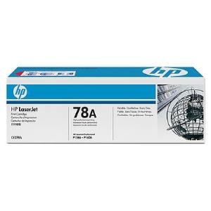 Black LaserJet Toner Cartridge 78A, CE278A