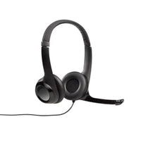USB Computer Headset H390 with Noise-Canceling Mic and In-Line Controls