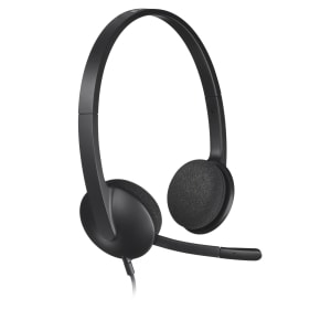 USB Headset - Black, PC Headset/Microphone Combo, Business use