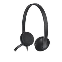 USB Headset - Black, PC Headset/Microphone Combo, Business use