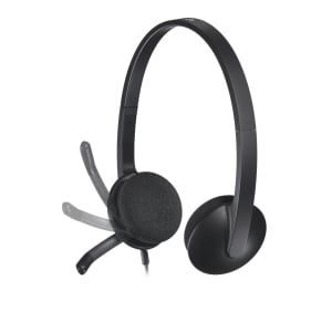 USB Headset - Black, PC Headset/Microphone Combo, Business use