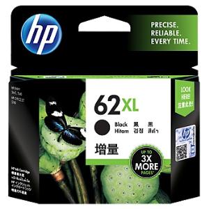 Black Ink Cartridge, 62XL High Capacity