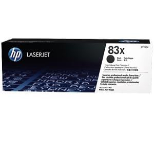 Black High Yield Laser Toner Cartridge CF283X