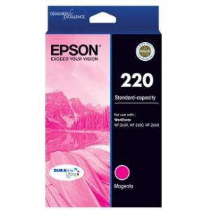 Standard Capacity Magenta Ink Cartridge 220 (C13T293392)