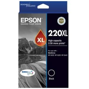 Black Ink Cartridge, 220XL