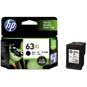 Black Ink Cartridge 63XL (F6U64AA)