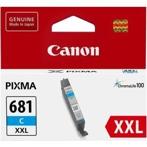 Extra High Capacity Cyan Ink Cartridge, CLI681XXLC