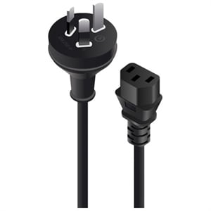 3-Pin Wall to IEC C13 Male to Female Power Cable