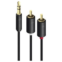 3.5mm to 2 x RCA Stereo Male Cable for Quality Audio