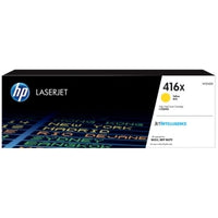 Yellow LaserJet Toner Cartridge, 416X Model