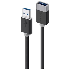2M USB3.0 TypeA to TypeA Extension Cable for Data Transfer