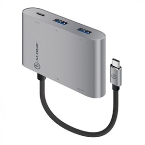 Components - Alogic USB-C Adapter with Card Reader and Dual USB 3.0 Ports