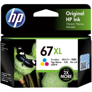 67XL Tri-Color Original Ink Cartridge