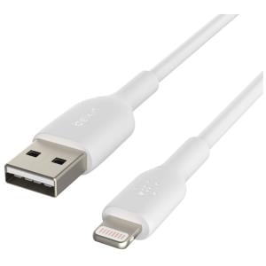 1M White Lightning to USB-A Cable