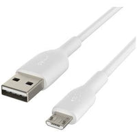 1M White USB-A to Micro-USB Cable