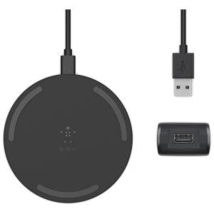 Black 10W Wireless Charging Pad