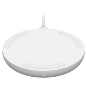 10W White Wireless Charging Pad - No PSU