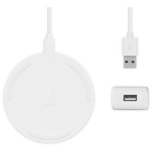 10W White Wireless Charging Pad