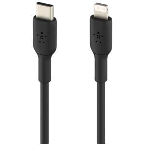 Braided USB-C to Lightning Cable, 2m, Black