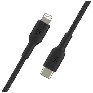 Braided USB-C to Lightning Cable, 2m, Black