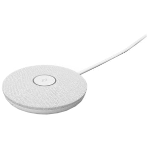 White Rally Mic Pod - Video & Audio Conferencing Equipment Component