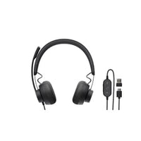 Wired PC Headset and Microphone Combo for Business