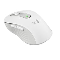 M650 Wireless Mouse SmartWheel Silent Clicks Side Buttons Comfort Shape - Off White