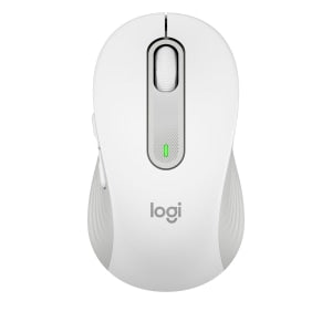 logitech - Logitech M650 Wireless Mouse SmartWheel Silent Clicks Side Buttons Comfort Shape - Off White